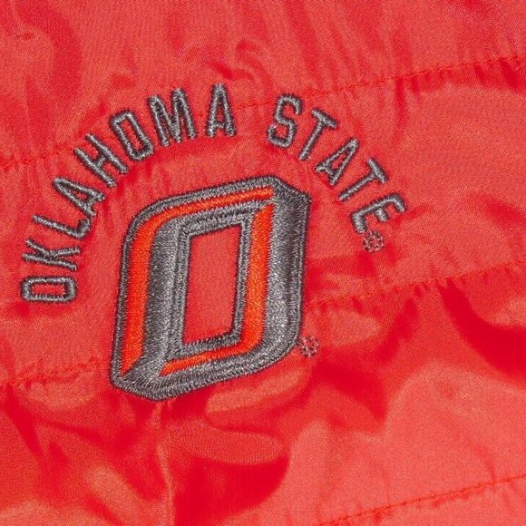 Oklahoma State Cowboys Under Armour Womens Zip Vest Jacket sz. Medium New Ncaa - Picture 3 of 7